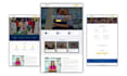 develop and design your website with HTML, CSS and javascript