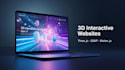create 3d interactive  website with threejs, gsap, matterjs 3d animation