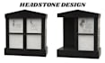 do model 3d headstone, 3d grave, 3d graveyard, tombstone, casket, 3d memorial