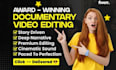 edit youtube documentary videos with motion graphics