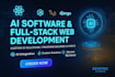 custom software development full stack website backend and front end developer