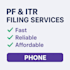 help you with pf withdrawal, kyc update, and itr filing