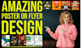 design amazing poster or flyer