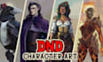 draw dnd character art, concept art