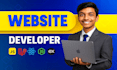 build or redesign your modern responsive website as a full stack web developer
