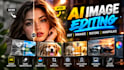 do ai image editing, fix, photo editing, retouching and manipulation