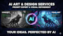 professional ai art creation and image enhancement services