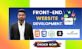 create a responsive static website with cross browser compatibility