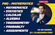 help you in math,statistics,calculus,algebra and probability