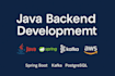 develop scalable java backend apis with spring boot kafka and postgresql
