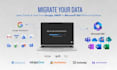 migrate users email and data from google imap to microsoft 365 no downtime