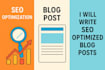 craft SEO optimized blog articles