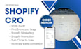 shopify cro audit, optimize website, shopify, etsy marketing, cro