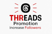 do organic threads promotion