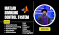 do matlab, simulink, gui, pid controller and control system
