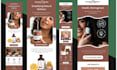 design editable flodesk mailchimp klaviyo email newsletter template and workflow