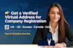provide a secured virtual address for company registration