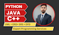 do expert python programming, java programming, and cpp projects or help