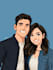 make a disney cartoon illustration