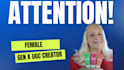 create female gen x ugc spokesperson videos for your brand