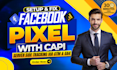integrate and fix facebook pixel conversion API, ga4 tracking via GTM