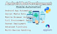 do android automation and social media app bots