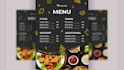 design restaurant menu food digital menu