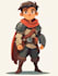 do 2d game character illustration
