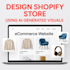 design shopify store using ai generated visuals