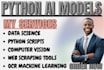 python ai models web scraper bot ocr machine learning python script data science