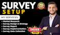 design professional online surveys for customer feedback and market insights