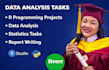 do your r programming ,r studio projects professionally