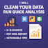 do data analysis and visualization with python, r, excel, sql