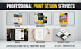 flyers, brochures, posters, and menus