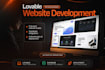 develop a modern full stack website with lovable and supabase