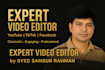 professionally edit your youtube videos