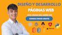 desarrollaré sitios web personalizados para negocios desarrollo web full stack