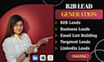 build verified b2b prospect lists for lead generation
