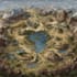 design a magical and immersive fantasy world map