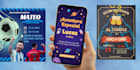 make your event memorable with custom cards