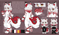 furry reference sheet anthro ref sheet furry ref sheet anime fursona ref sheet