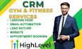do gohighlevel fitness gym client portal truecoach hubspot zoho CRM integration