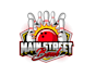 create professional and specially bowling logo design
