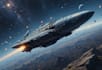 draw a sci fi spaceship art