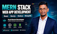 develop a mern stack web application as a full stack developer