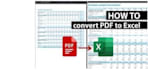 extract data from PDF to excel with 100percent accuracy