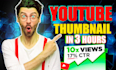 design clickbait youtube thumbnail