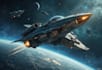 making a sci fi spaceship art