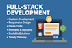 develop high quality and scalable web apps as a full stack developer
