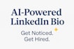 create ai generated linkedin bio and section writing